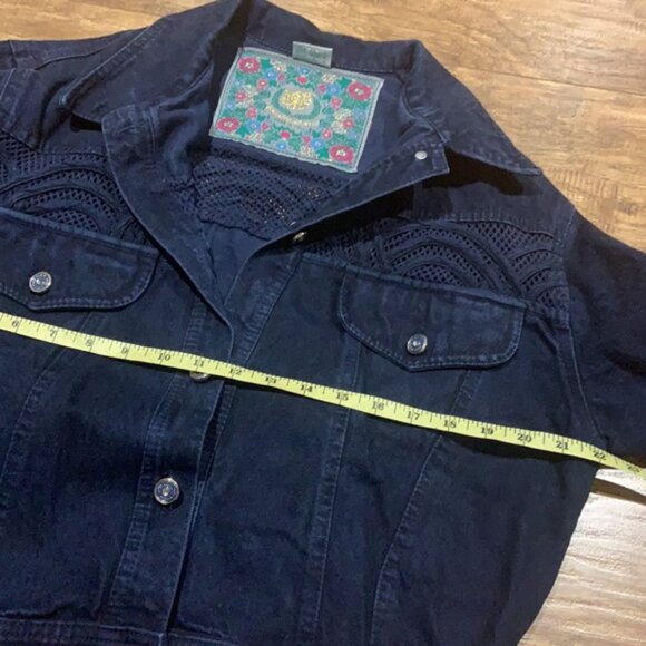 Vintage Bianca Maria Castelli dark wash denim jacket - Picture 13 of 13